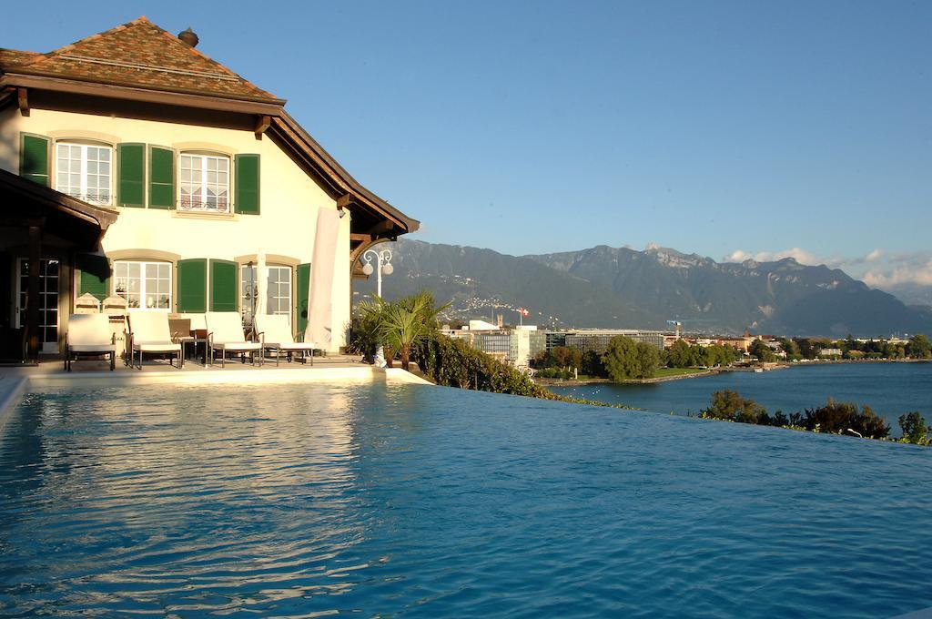Corseaux Beach Rooms-Riviera Beach Apartments Vevey Exterior photo